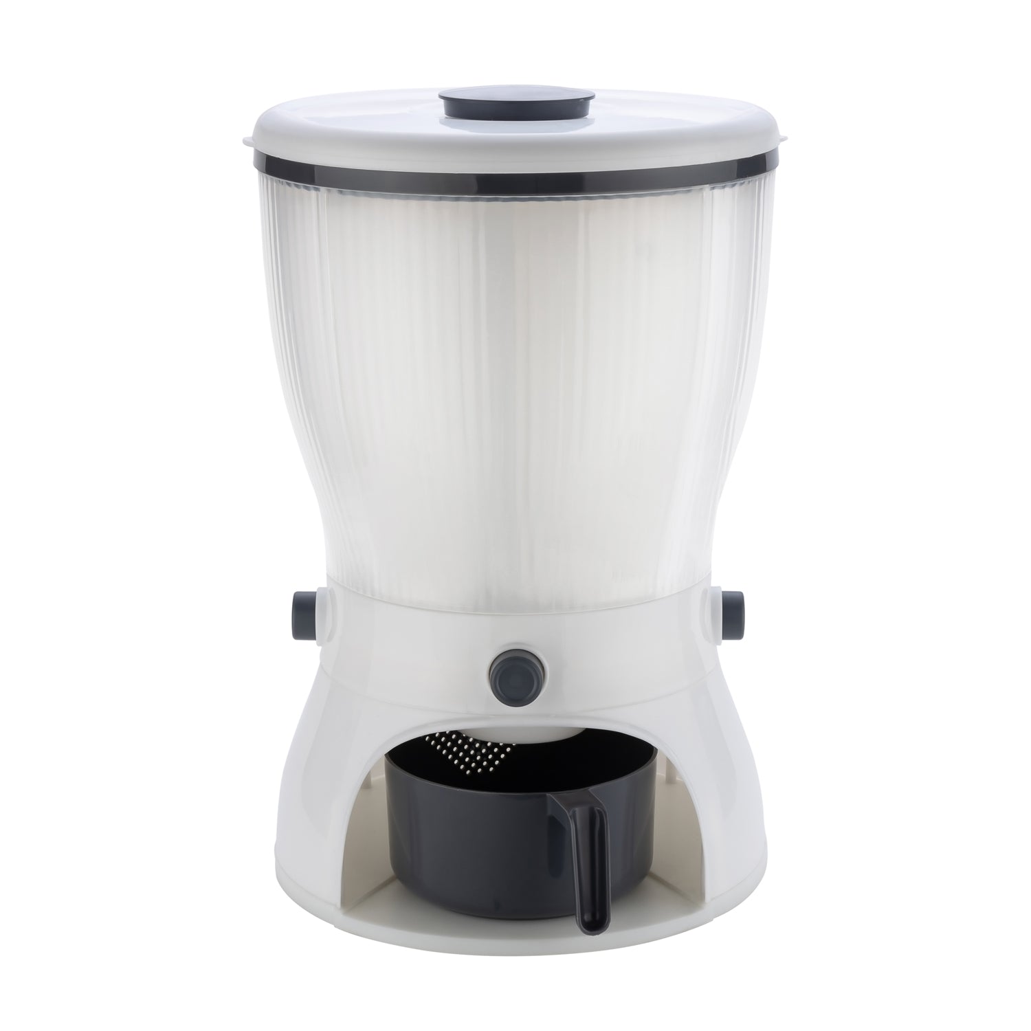 0127 4in1 Rice Dispenser, Grain Storage Container Household Cereal Dispenser DeoDap 0127 4in1 Rice Dispenser, Grain Storage Container Household Cereal Dispenser DeoDap